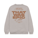 ThatWasEpic Club Natural Crewneck